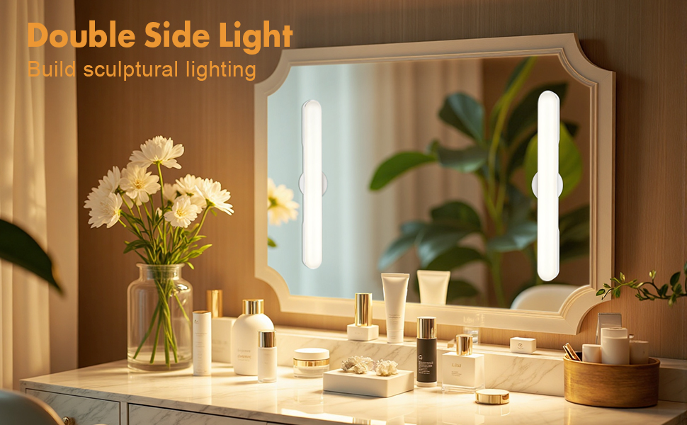 cordless rechargeable lights for vanity desk