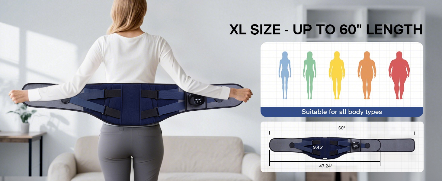 heating pad for back pain relief