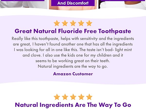 pasta de dientes sensible toothpaste floride-free fluoride free toothpaste adult 