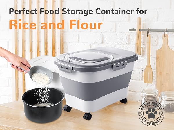 rice storage container