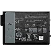 7WNW1 51Wh 6-cell Laptop Battery Compatible with Dell Latitude 5424 5420 Rugged Extreme P85G P86G...
