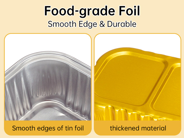 Mini Loaf Cake Pan with Lids and Spoons Disposable Aluminum Tin Foil Pans