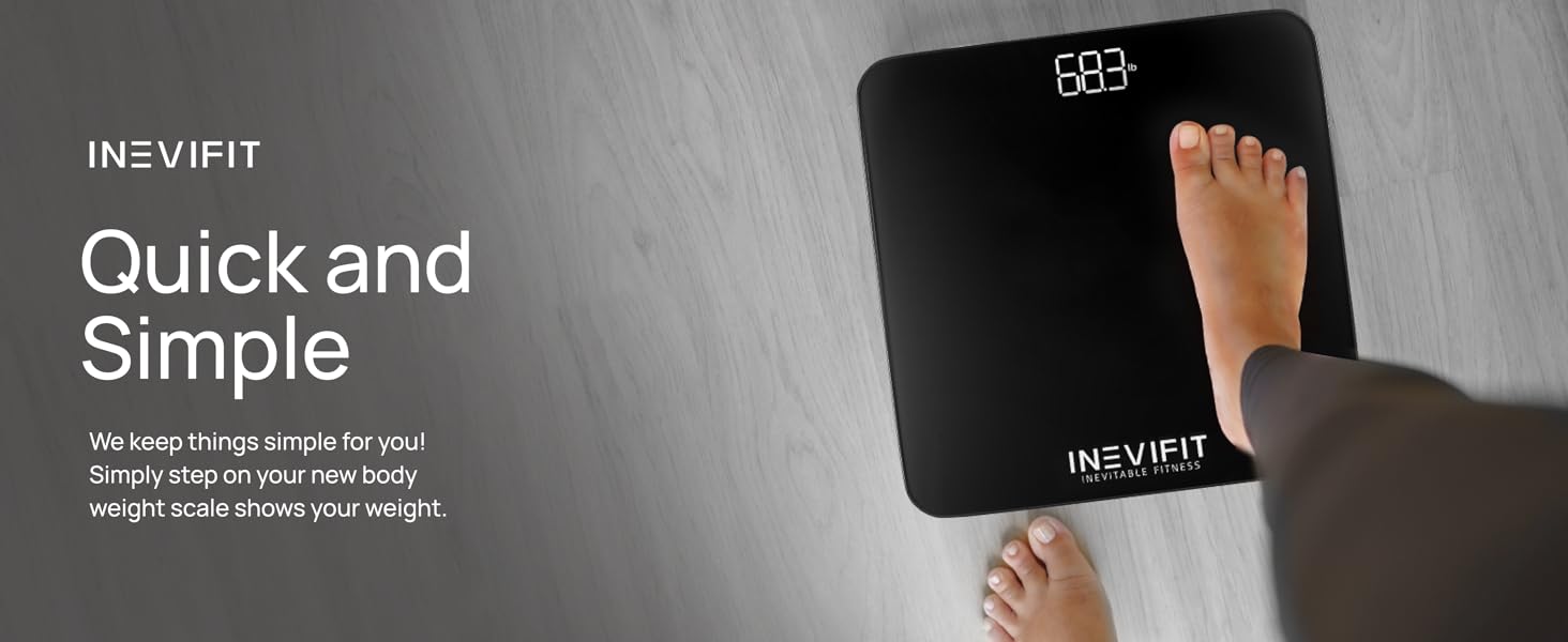 I-BS003 - Digital Bathroom Scale - Premium A+