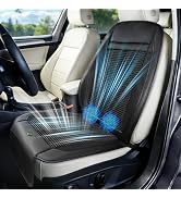 Cooling Seat Cover for Cars, Ventilated Car Seat Cover for Suction, 12V 3-Speed Cooling Seat Cush...