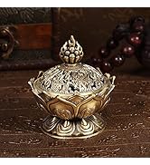 Charcoal Screen Incense Burner-Cone Insence Burner Holder - Incense Burner Vintage Backflow Smoke...