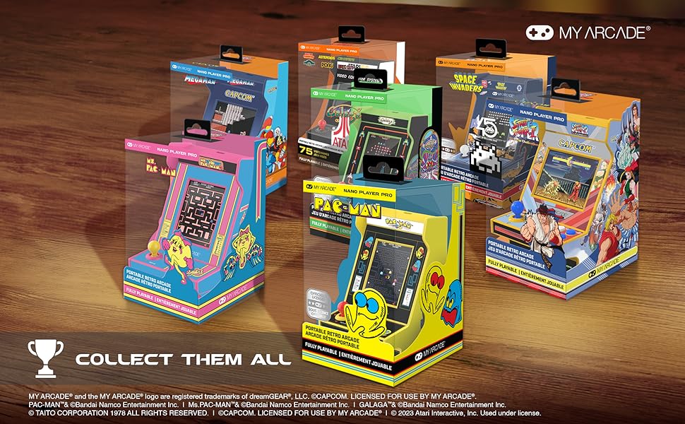My Arcade Nano Players