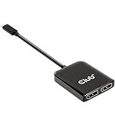 Club 3D CSV-1555 USB3.2 Gen2 Type-C(DP Alt-Mode) to DisplayPort Dual Monitor 4K60Hz M/F MST hub