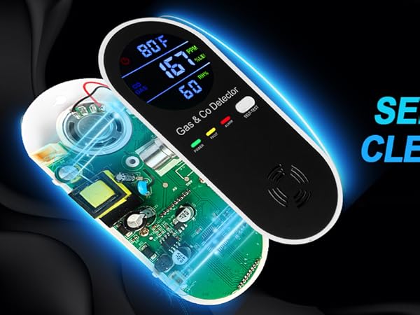 Combination Gas and Carbon Monoxide Detector