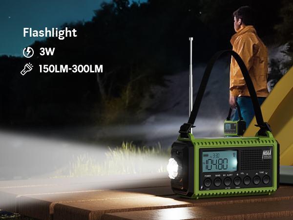 noaa weather radio hand crank