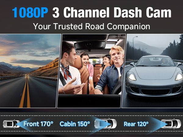 dash cam front and rear