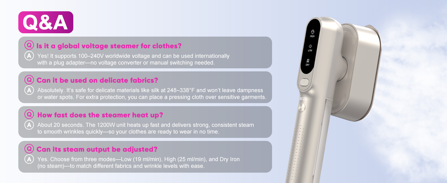 steamer for clothes