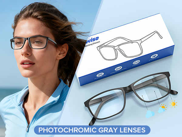 Blue light blocking glasses