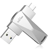 ABLAZE 64GB USB C Flash Drive, Dual USB 3.0+Type C Flash Drive Compatible with iPhone 16/15,Andro...