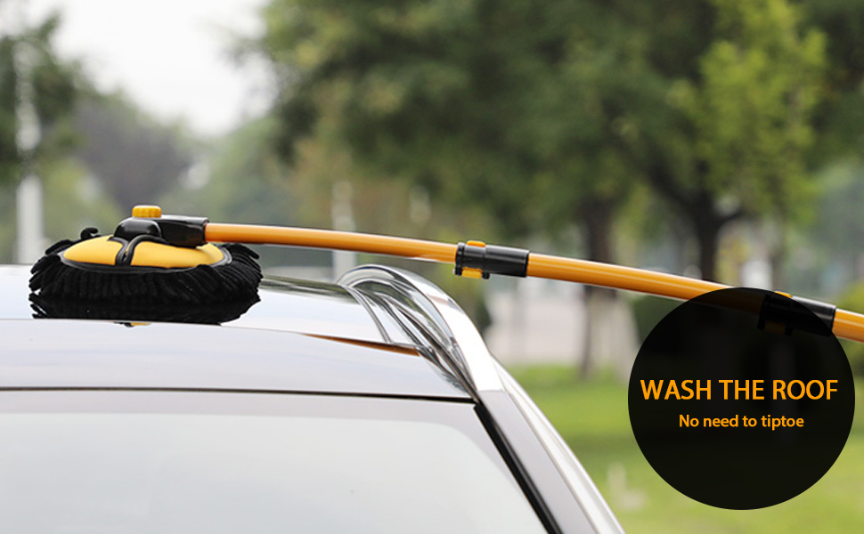 car washing brushes with pole rv wash brush detailing for vehicles