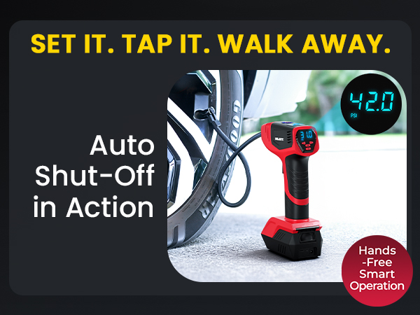 BULLSEYE PRO AIR TIRE INFLATOR