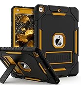 ZoneFoker Case for iPad 9th/8th/7th Generation 2021/2020/2019(10.2 inch), Heavy Duty Military Gra...