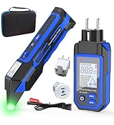 NOYAFA NF-824B Circuit Breaker Finder with LCD Display &amp; GFCI Outlet Tester, Rechargeable AC Circ...
