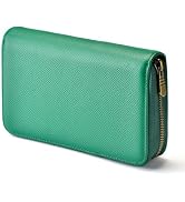 Fountain Pen Leather Pen Case 10 Divided Slots Army Green, Rollerball Pen Holder Handmade Display...