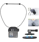 Kalofaye Magnetic Chest Mount with Neck Strap + Quick Release Tripod Mount for GoPro 12 11 10 Ins...
