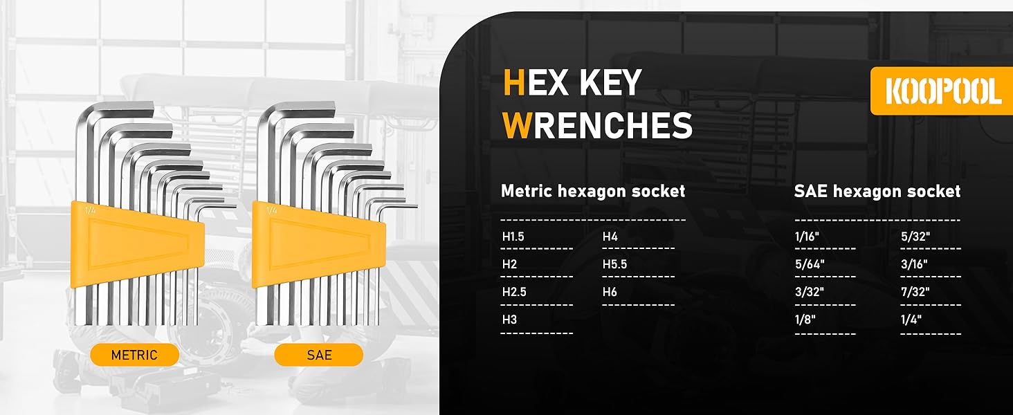 hex key werch wrenches