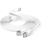 Itramax USB A to USB C Charger Cable 30FT (2 Pack),Long Flat Type-A 2.0 to USBC Charging Power Co...