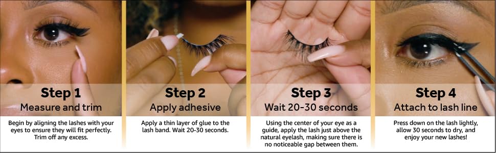 How to apply adhesive 