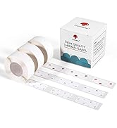 Phomemo D30 Labels Pattern Square 12x30mm Strawberry/Peach Self-Adhesive Label for Phomemo D30 La...