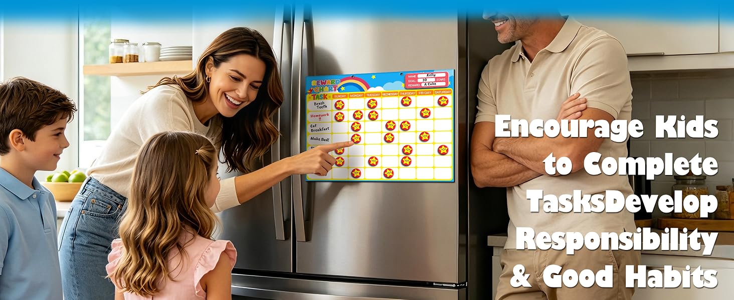 chore chart for kids multiple kids