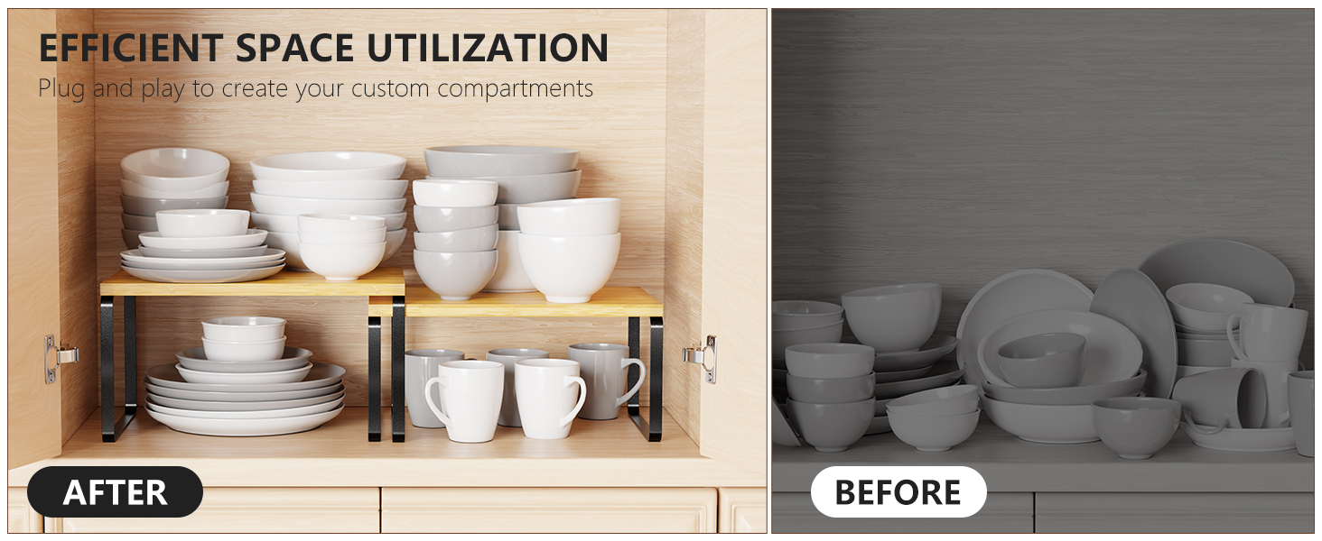Kitchen Counter Shelves