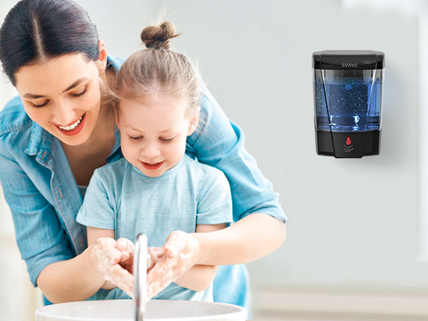 soap dispenser wall mount automatic touchless