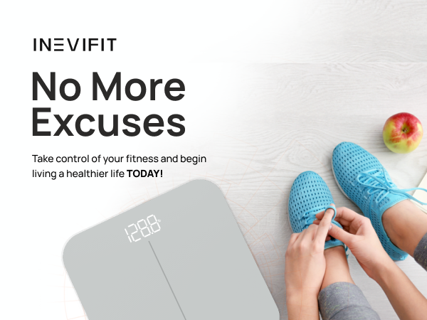 INEVIFIT Premium Bathroom Scale - I-SS001S - Premium A+ - Mobile