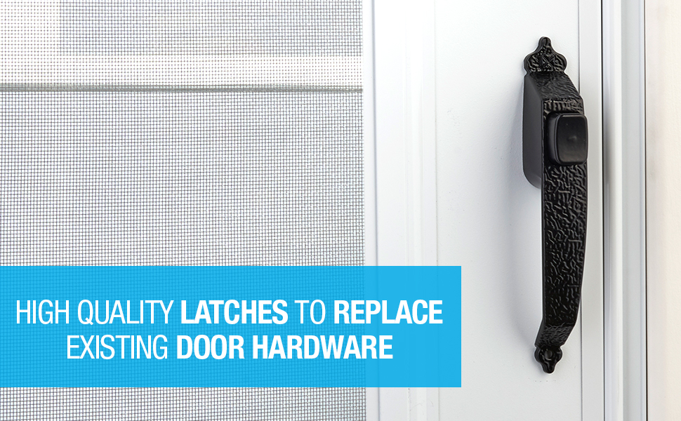 high quality latches to replace existing door hardware