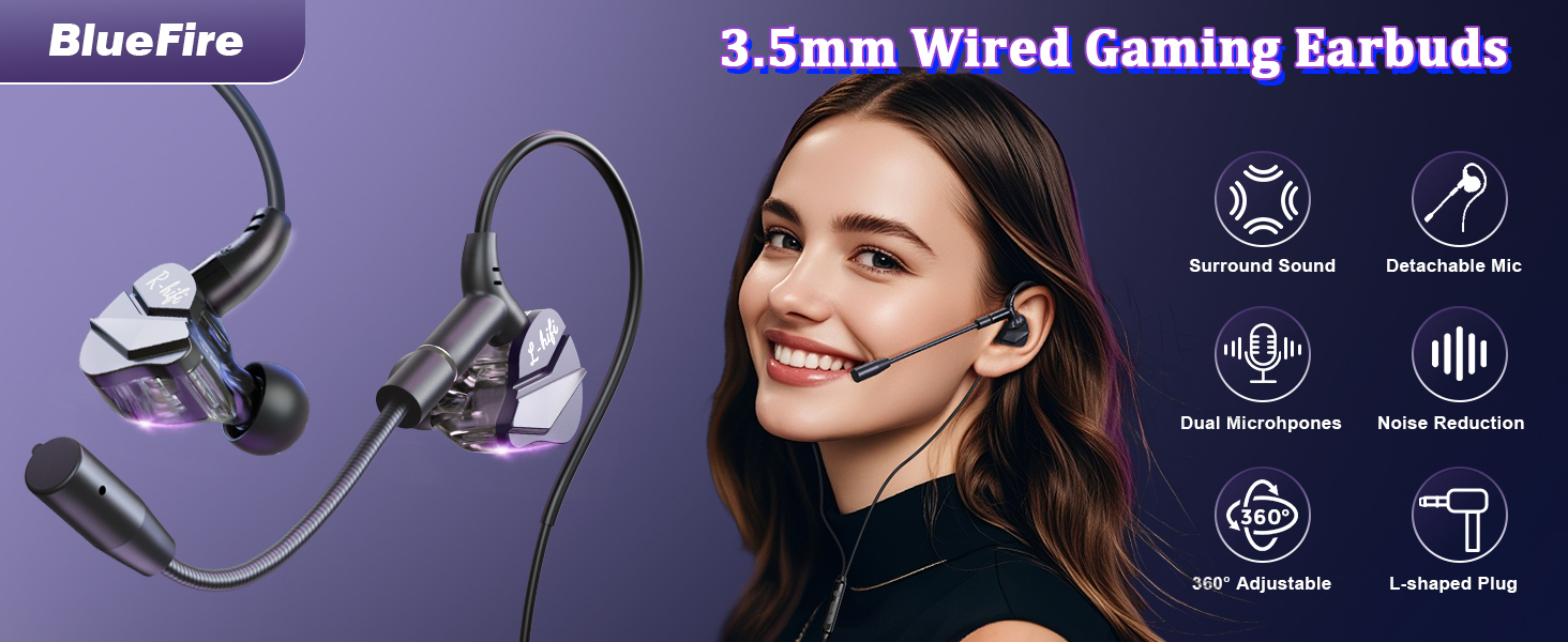 Wired Gaming Earbuds 1