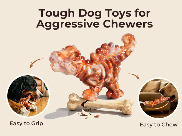 indestructible dog toy