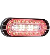 Buyers Products 5626432 6 Inch Oval LED Multi-Mount Combination Stop/Turn/Tail, Backup &amp; Strobe L...