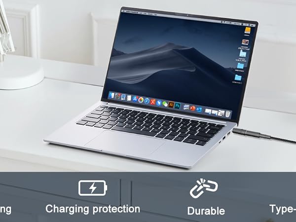 USB C to DC Adapter,Universal Charger Supply 100W PD Power Cable