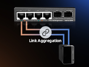 4-Port 2.5G Ethernet Switch with 2-Port 10G SFP+