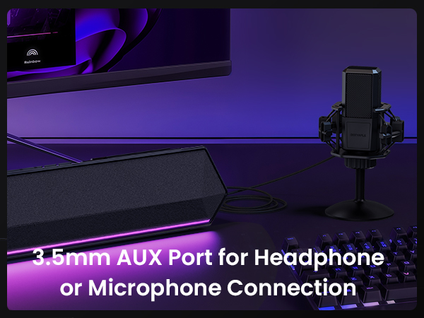 computer sound bar for desktop pc