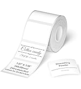 NIIMBOT Label for B1/B21/B3S Label Printer, 1.57" X 1.18" (40x30mm), 230 Labels/Roll, Thermal Sti...