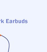 CUZABE Bluetooth Earplug Headphones for Work, Neckband Wireless Ear Plugs Earbuds, 29 dB Noise Re...