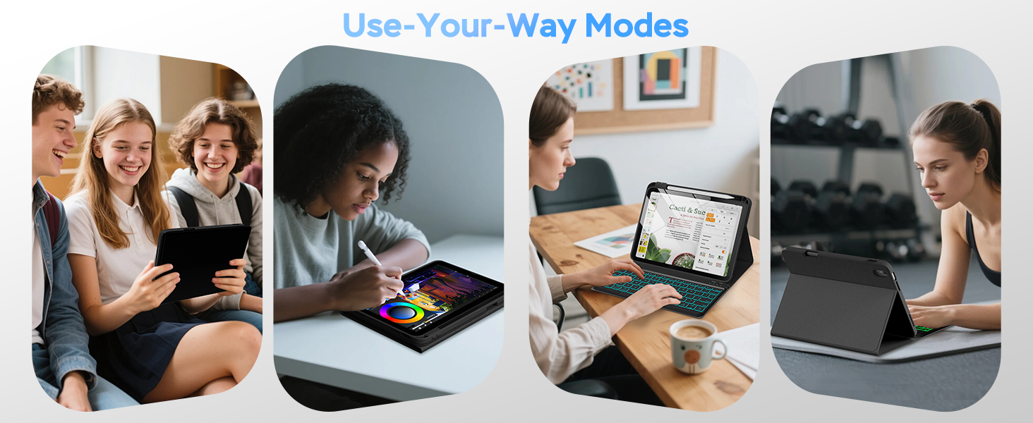 Folio Keyboard Case for iPad