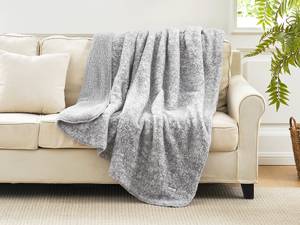 throw blanket sherpa fleece cute reversible thick heavy blanket super soft cozy fuzzy plush fluffy