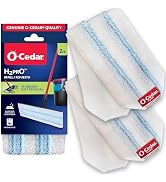 O-Cedar Genuine H2prO Mop Pad Replacement (2-Pack) | Microfiber Refill | Machine Washable | Compa...
