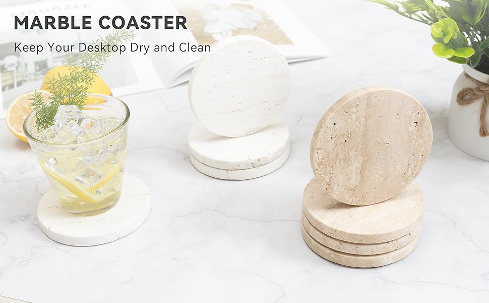 Marble Coasters