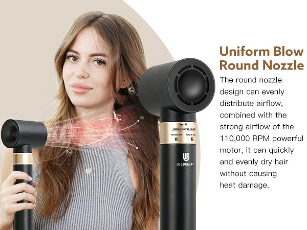 Webeauty hair dryer brush blow 5 in 1 air styler