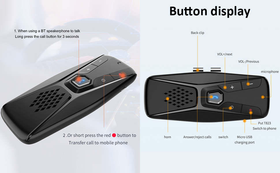 bluetooth car speaker