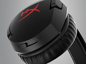 Intuitive volume control on headset ear cup