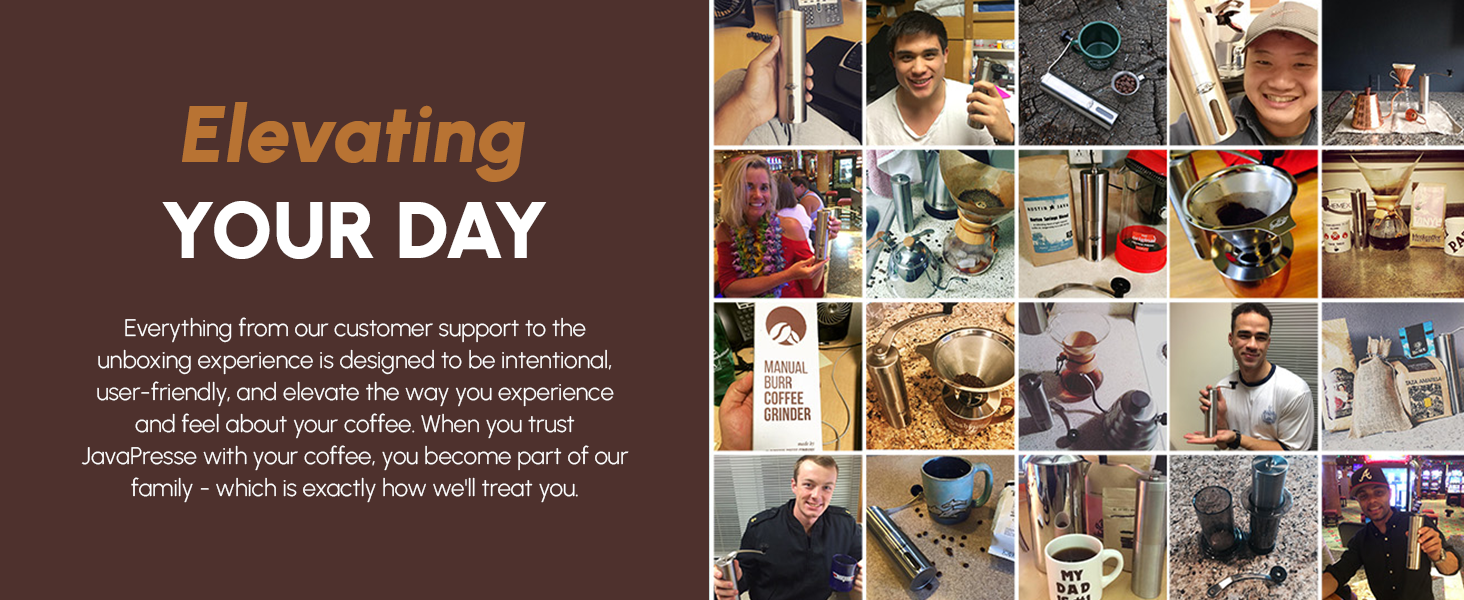 black expresso quiet brewer handground medium bur moledor gronder javapress handcrank