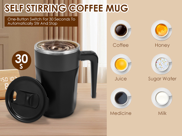 self strring coffee mug