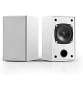 Elimavi 30W*2 Passive Bookshelf Speakers for Record Players and Home Theater Systems, Midrange an...